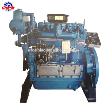 4 strok 4 cylinder and boat usage marine diesel engine